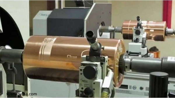 Các bước bảo quản trục in ống đồng